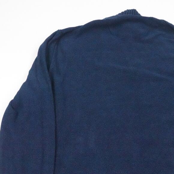 Robert Graham Sweater Mens Large‎ Blue Cable Knit Button Cardigan Fisherman - Picture 11 of 16